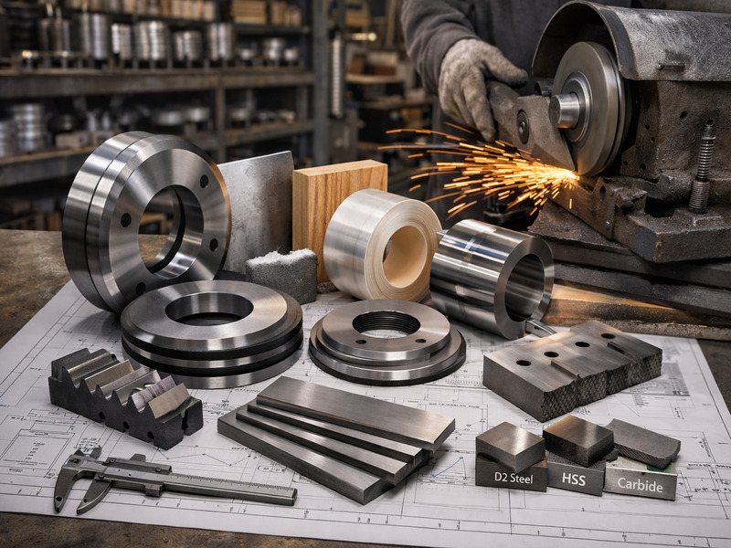 Wie man die richtigen Industrieklingen für verschiedene Materialien auswählt