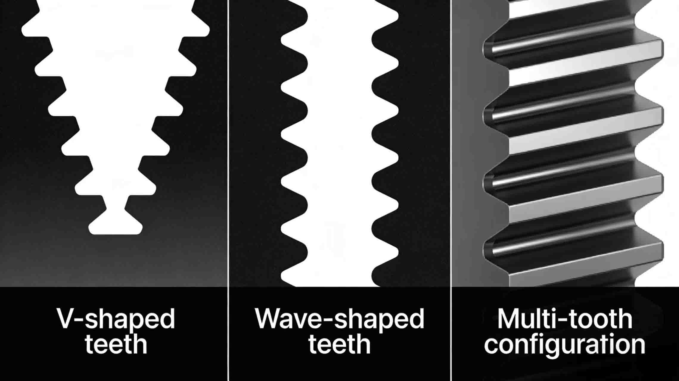 Packaging toothed blades Packaging toothed blades