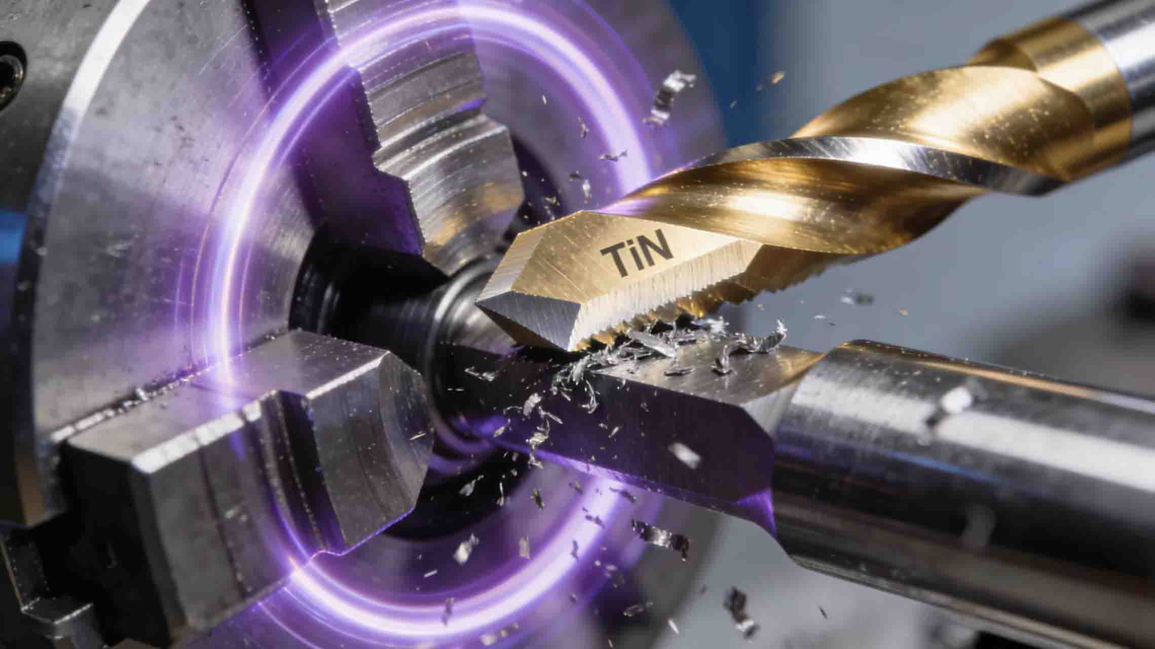 Der Verbesserungseffekt von PVD/TiN-Beschichtungen beim Metallschneiden