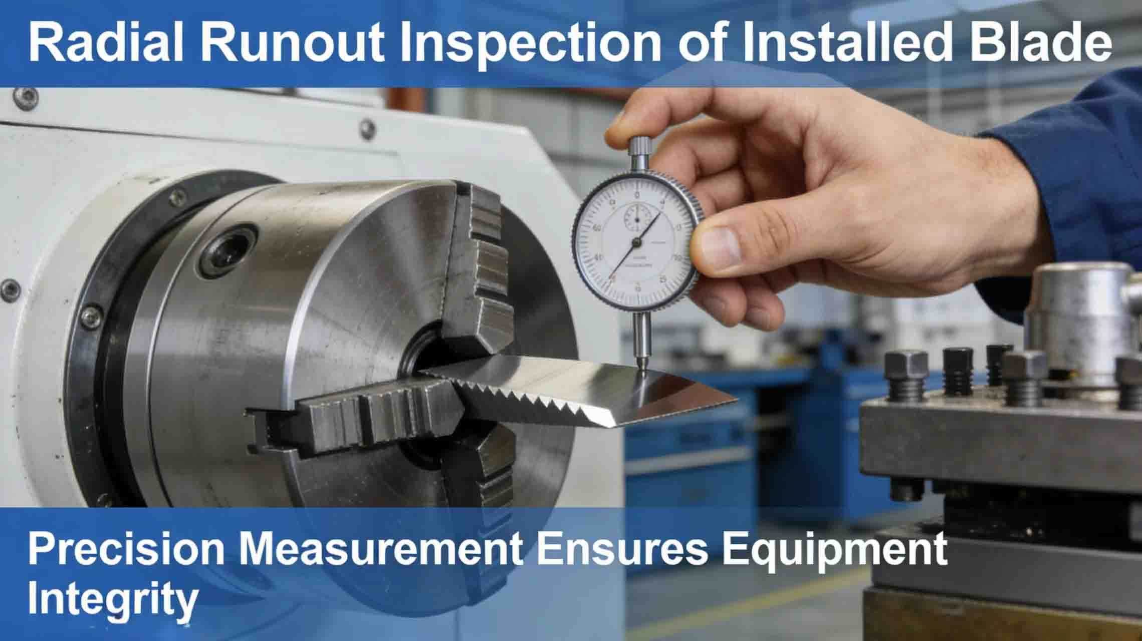 Precision machine blades