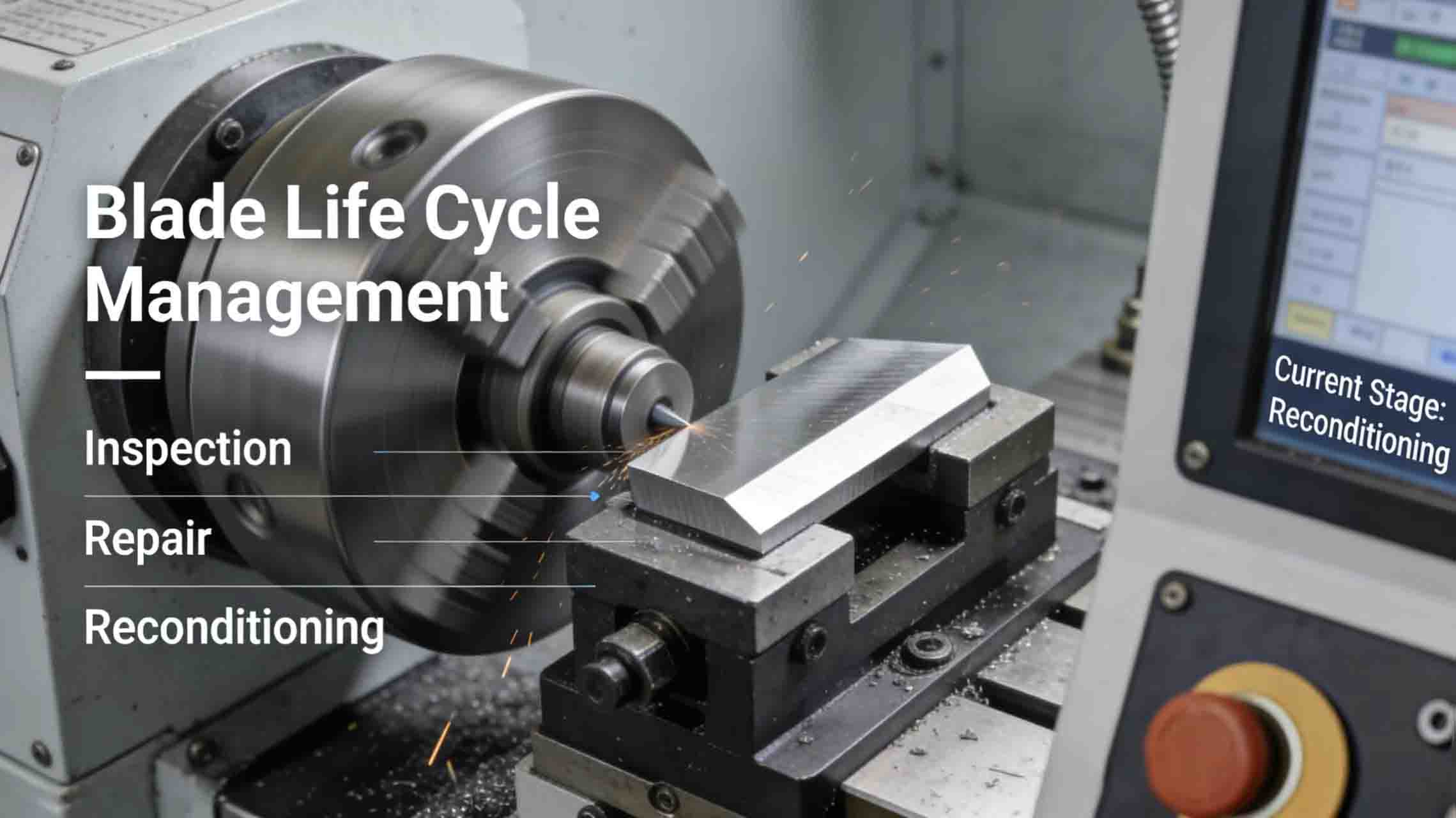 Precision machine blades