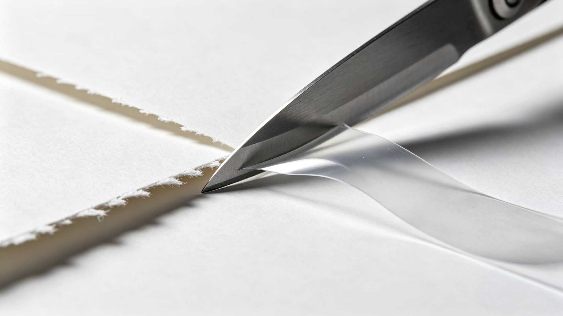 Was ist der ideale Fasenwinkel für Schneidmesser in der Papier- und Folienverarbeitung?