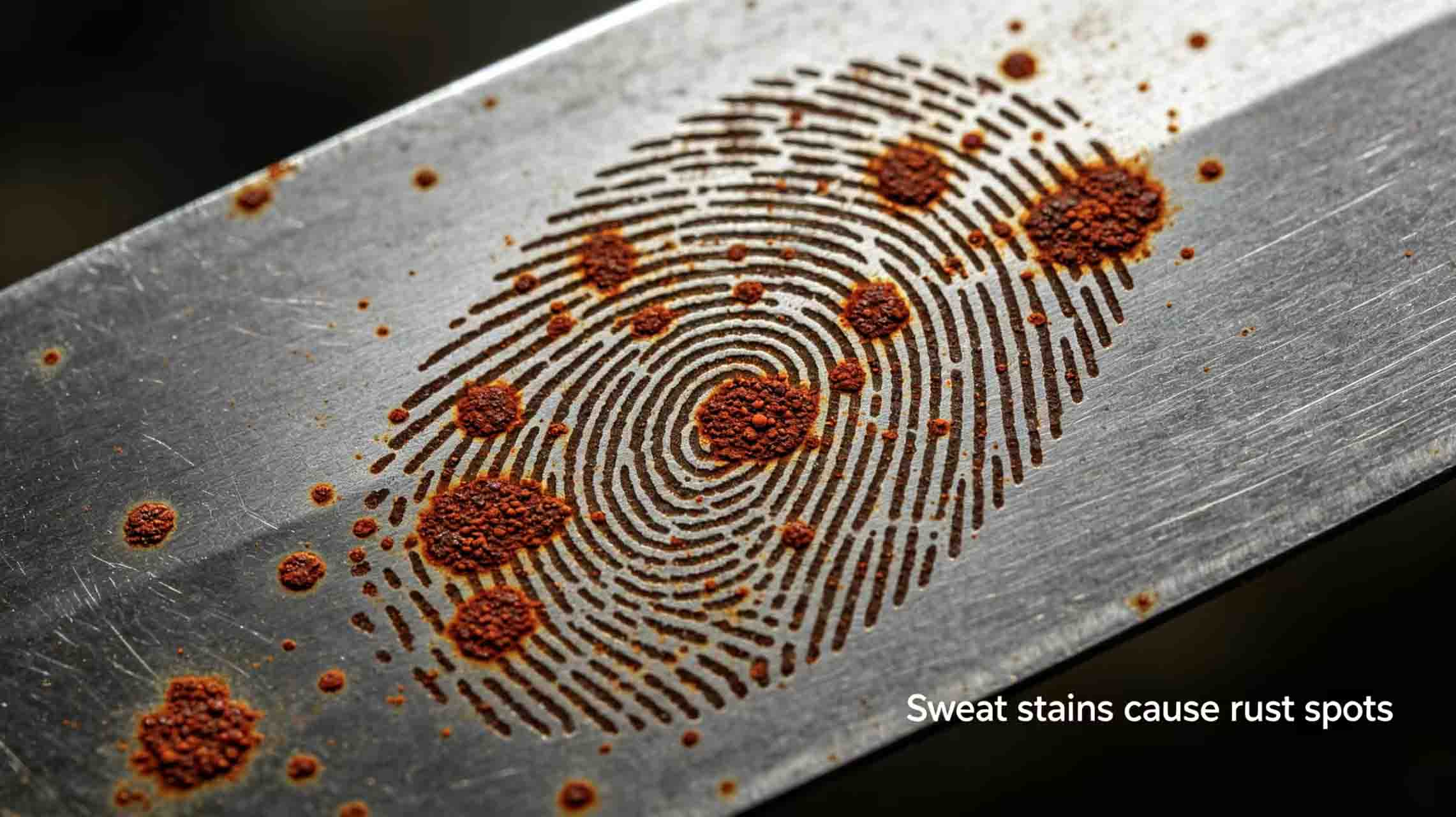 rust prevention management of mechanical blades in inventory