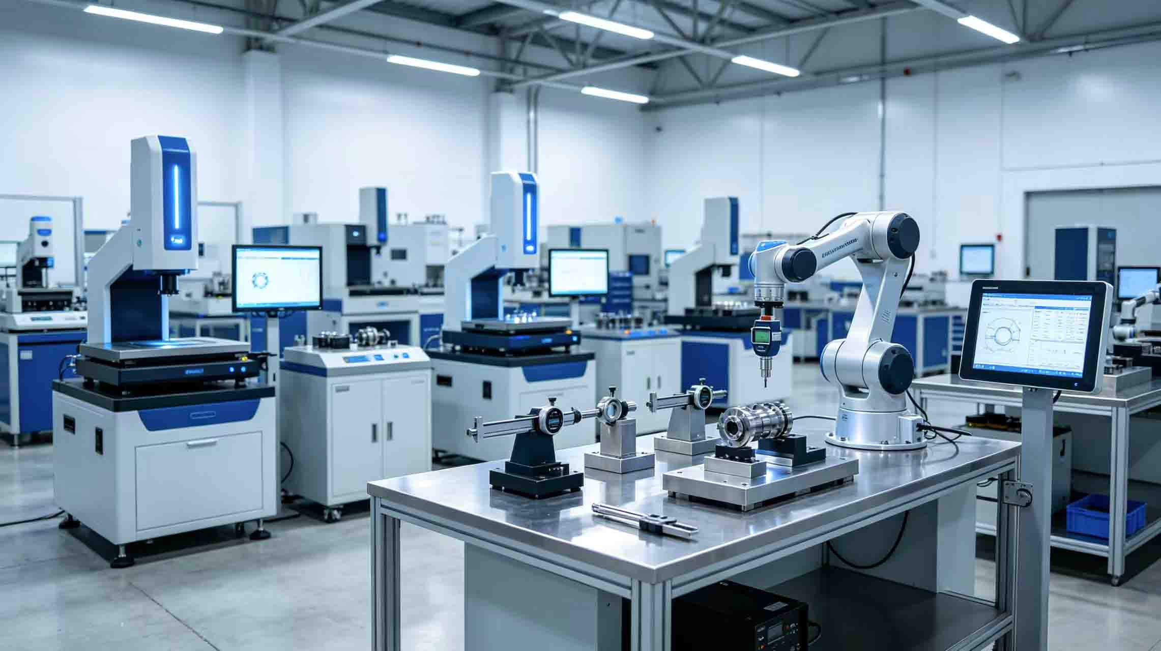 Mingbai Machinery Tool führt hochpräzise Prüfgeräte ein und verbessert die Qualitätskontrolle im gesamten Prozess.