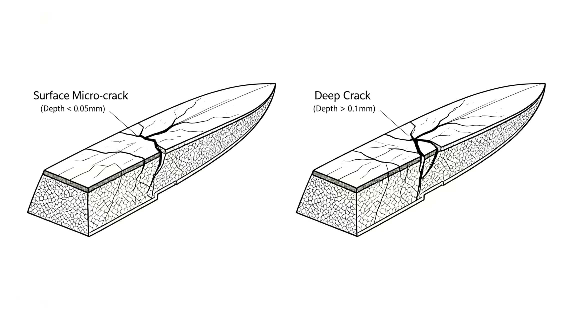 Crack type comparison image