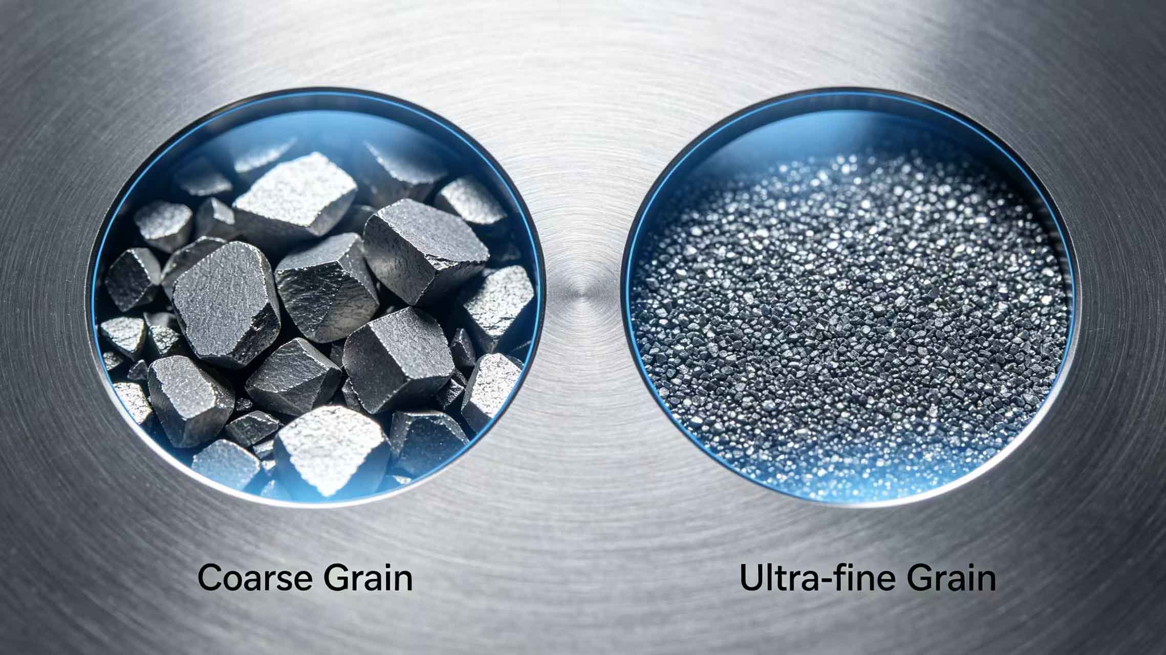  Grain size comparison image