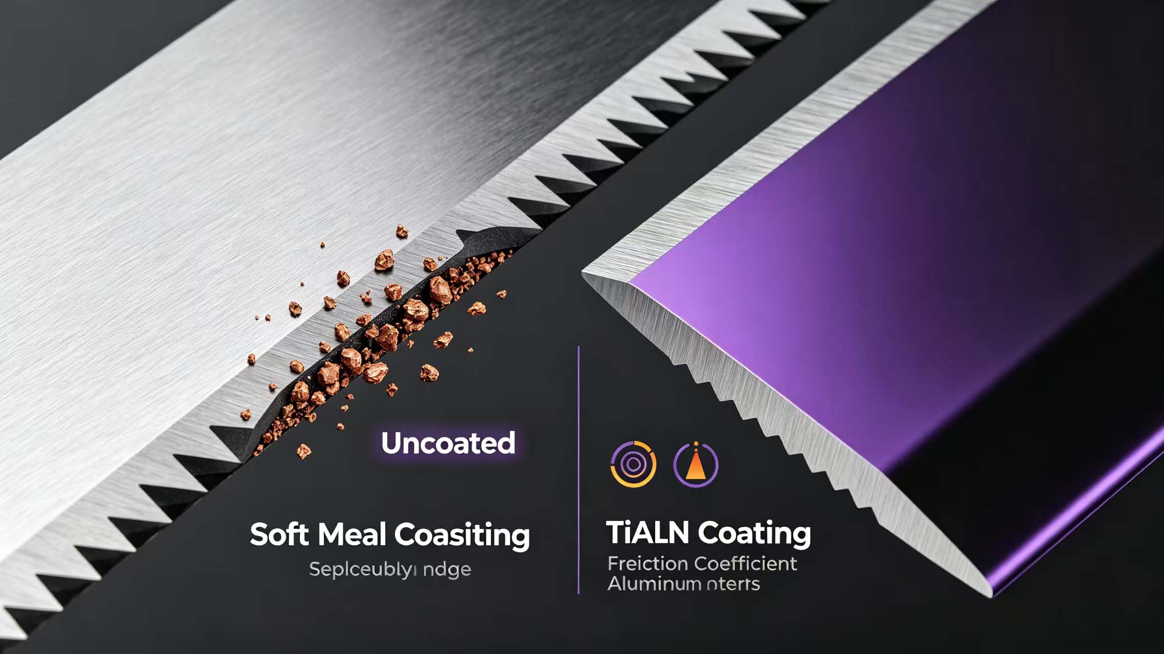 Coating effect comparison image