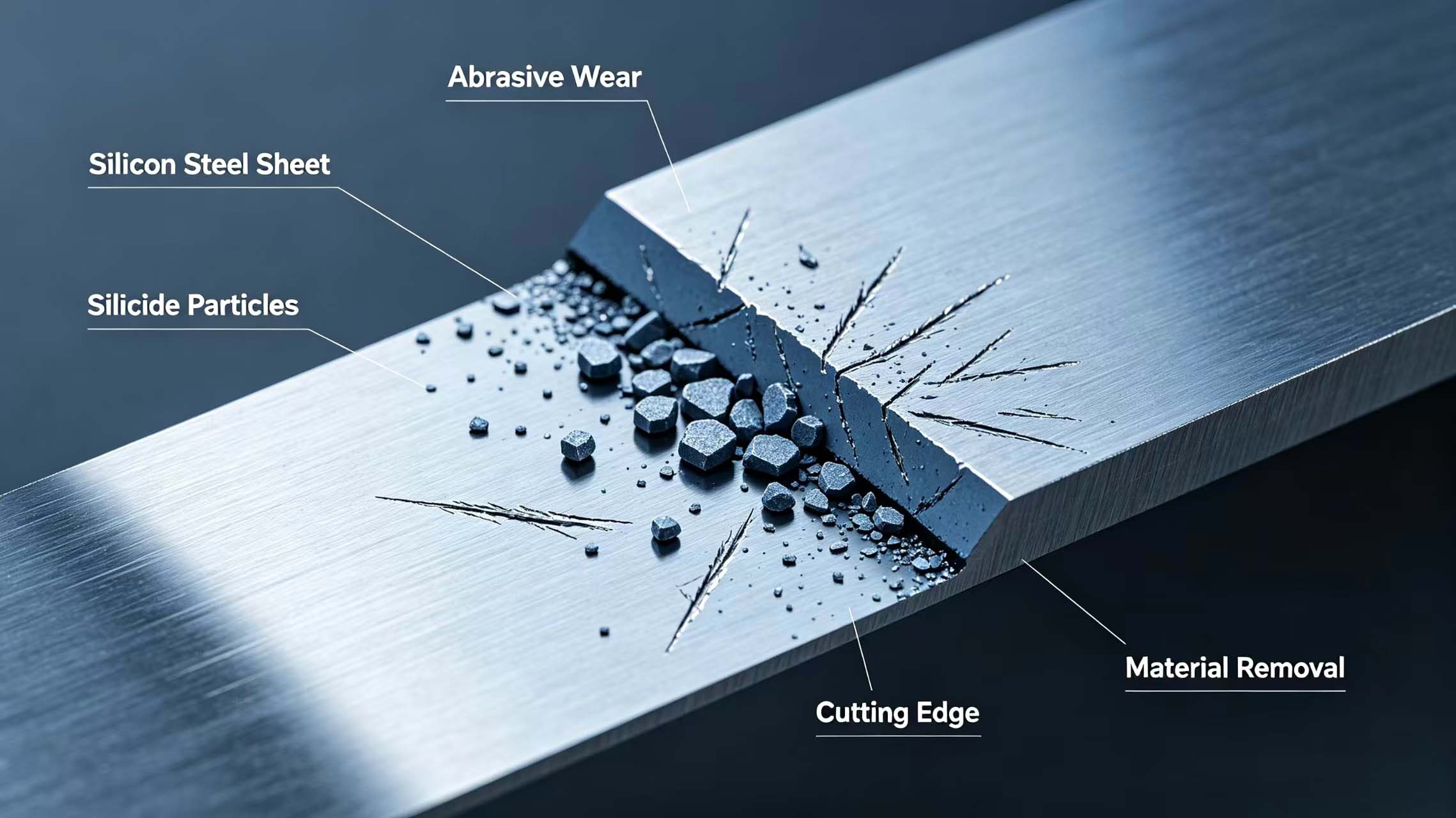  Silicon steel abrasive diagram