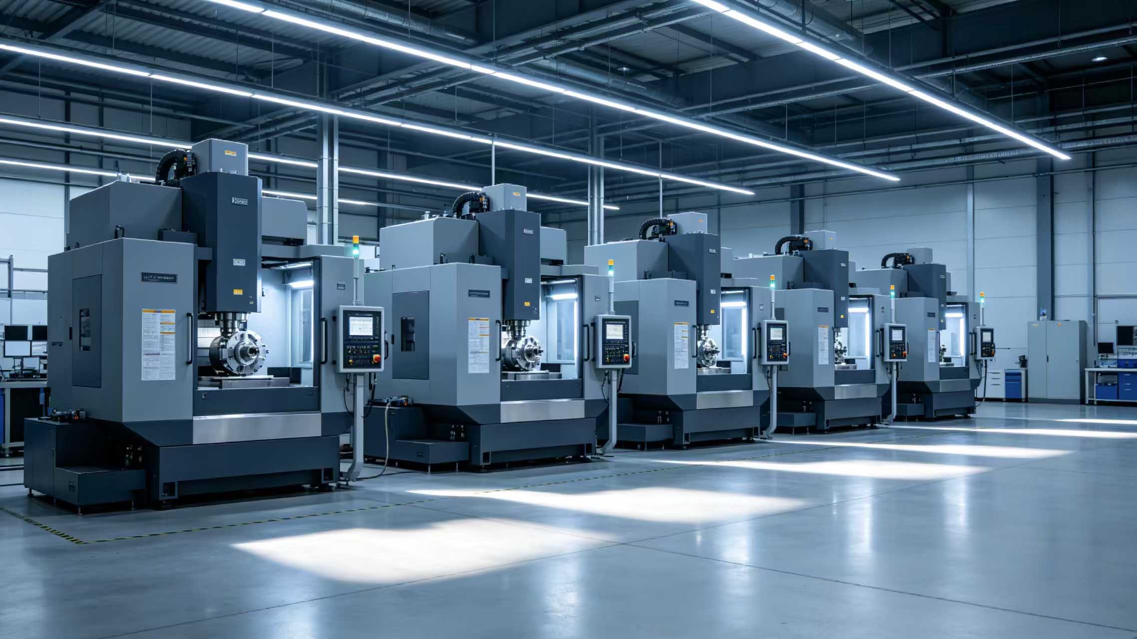 Die 5-Achs-Simultanfertigungslinie von Mingbai Machinery Tool Technology ist voll betriebsbereit, die Präzisionsfertigungskapazitäten erreichen neue Höhen.