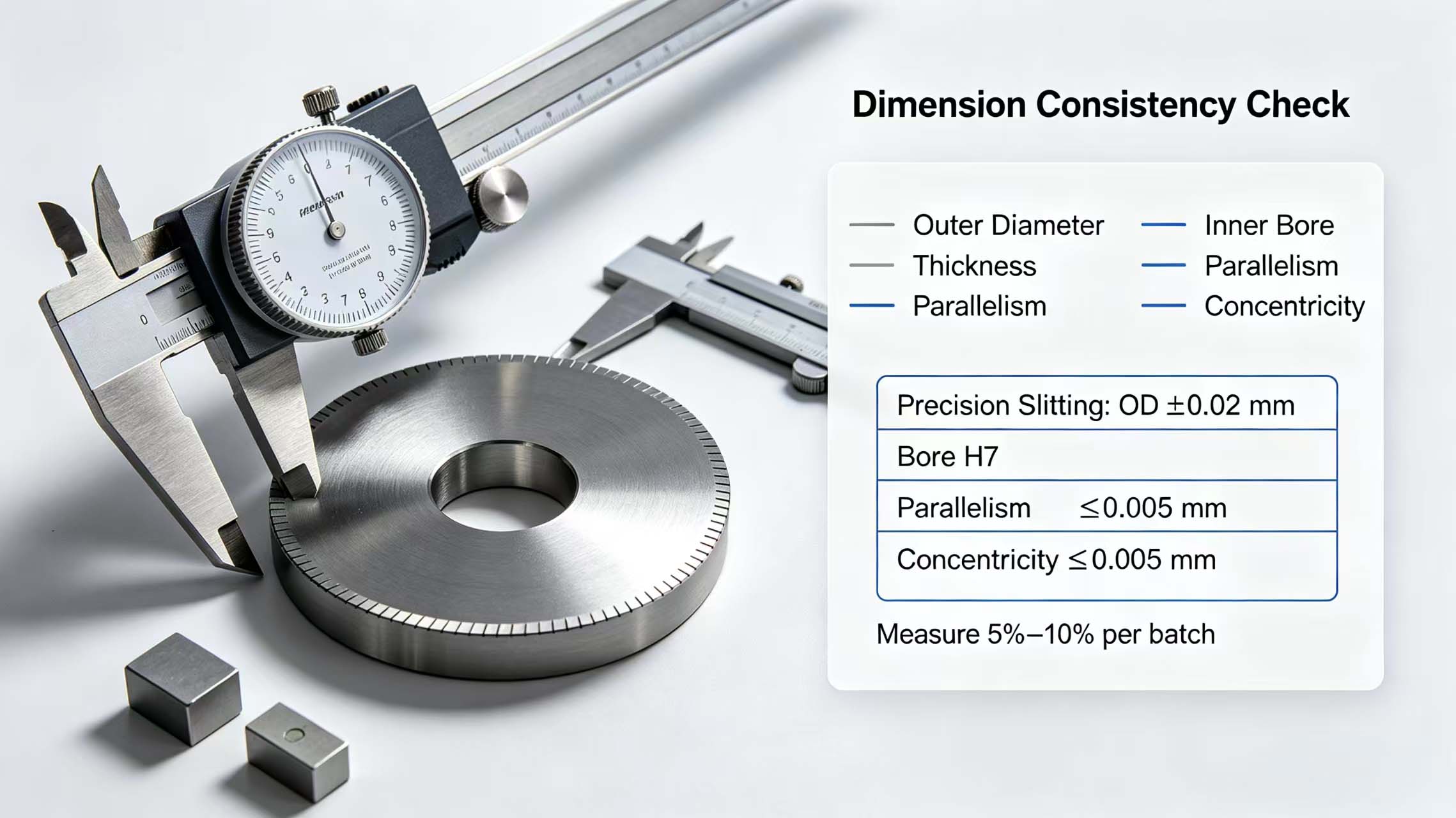 Dimensional inspection image Dimensional inspection image