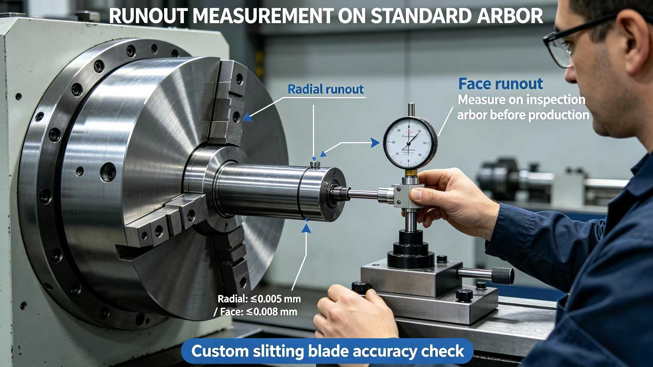 Runout inspection image